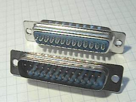 Złącze D-SUB 25-pin męskie