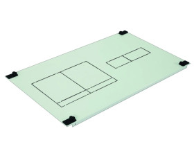 Osłona do rozłącznika 2xHVL00/LTL00 i 10 mod. (550x300) CP 2.2-2 H00 M 001101477