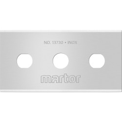 Martor 13730.60 Blade Stainless Steel 4 Edges 10 Pieces Food Safe