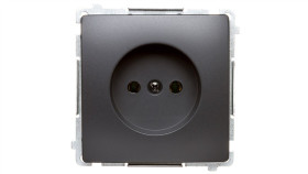 Simon Basic Gniazdo Wtyczkowe Bez Uziemienia (Moduł) 16A 250V Zaciski Śrubowe...