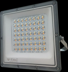 23614 LED floodlight, 50 W, 5000 lm, CCT, IP65, grey