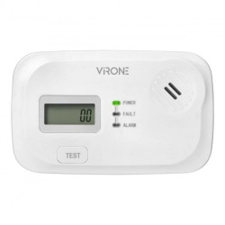 Czujnik tlenku węgla (czadu) bateryjny 2xAA 10lat DC‑8