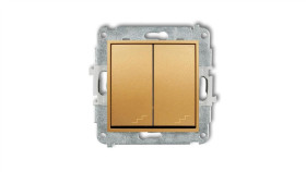 Icon Mechanizm Łącznika Podwójnego Schodowego Złoty 29Iwp-33