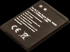 13332 Battery for Alcatel, One Touch 1040X, Li-Ion, 400 mAh