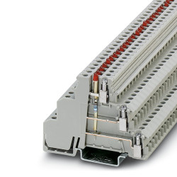 Podkładka termiczna Phoenix Contact poziomy: Potrójny 24 → 12AWGŚruba DIKD 1.5-LA 24RD/U-O 250 V