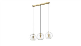 Lampa Wisząca Arette 3 Złoty Lp-133/3L Light Prestige