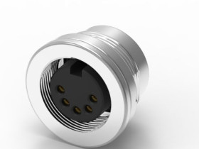 Złącze DIN 5 -pinowe Żeński Montaż na panelu M16 250 V