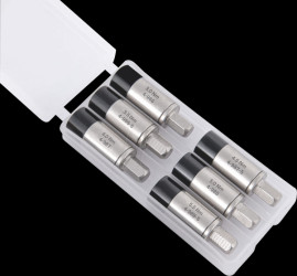 4-989-KSB Torque adapter kit, 6 pcs., 3,0 - 5,5 Nm, 1/4"