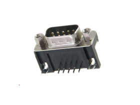 D-SUB 9 WTYK KATOWY DO DRUKU /225