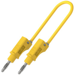 Electro PJP 2111-CD1-25J Test lead Yellow 25 cm Test Leads