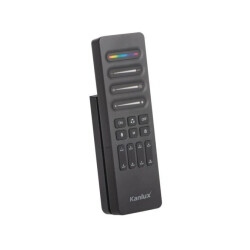 Pilot do taśm LED REMOTE D M/RGB/CCT-B 2 x1,5 DC RF 2,4GHz max 3m czarny 22133