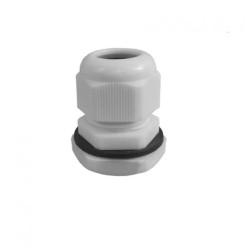 Dławnica kablowa izolacyjna metryczna z przeciwnakrętką M25x1,5 13-18mm IP68 M 25