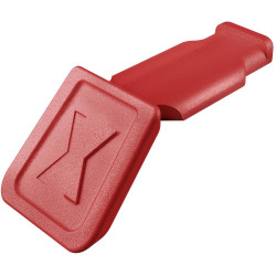 KNIPEX 00 61 10 CR ColorCode Clips Red (10 pieces) 21 mm