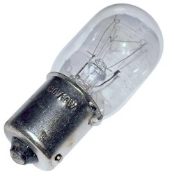 Ba15s 130V 10W 20x48 klar ChRL