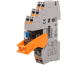 Przekaźnik interfejsowy z zaciskami push-in 2P 8A 24V DC RIF-1-RPT-LDP-24DC/2X21MS 2905291