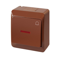 HERMES Łącznik "dzwonek" hermetyczny IP44 ŁNT-1D+n (0347-06)