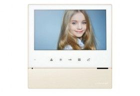 Wideomonitor kolorowy, 7, LED, biały, PAL/NTSC, 16-28 VDC, CDV-70H(DC)WHITE