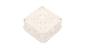 Puszka Hermetyczna N/T Pk-2 108X108x58mm Pusta Ip55 Biała 0222-00