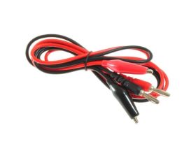 Przyłącze pomiarowe 2x banan - 2x krokodyl 1m
