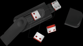 AU0054 USB-A port blocker (1x key and 4x locks)