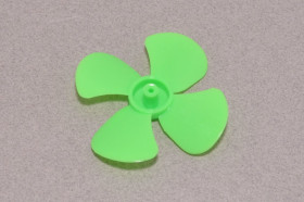 4-blade Propeller 40x2mm - for Mini Wind Turbine DIY Projects