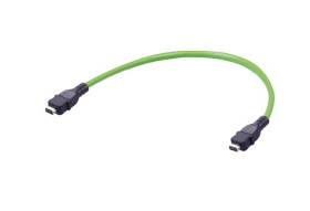 Kabel Ethernet Cat5 długość 500mm Z zakończeniem HARTING Poliuretan