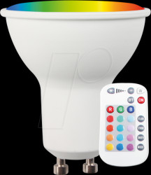 49289 LED SMD lamp GU10 5 W 345 LM 120° RGB + WW