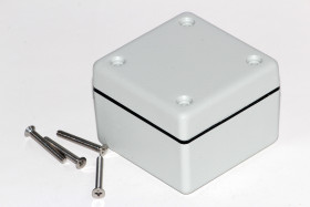 Obudowa ABS szerokość zew. 56 mm długość zew. 56 mm wys. zew. 28 mm Hammond IP65