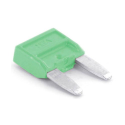 TRU COMPONENTS 8551252 Car mini blade-type fuse 30A light green