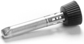 Soldering tip, chisel shaped, Ø 5.2 mm, (T x L x W) 1.7 x 47 x 5.2 mm, 0102CDLF65/SB