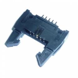 SCM-10S wtyk prosty 10pins, złocone r=2.54mm