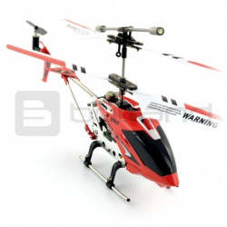 Helikopter Syma S107G Gyro 2.4GHz - zdalnie sterowany - 22cm - czerwony