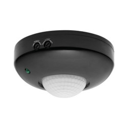 Czujnik ruchu sufit. CR-203B 360st IP20 czarn ORNO