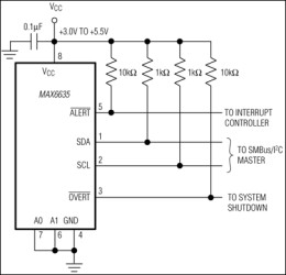12-Bit Plus Sign Temperature Sensors with SMBus/I²C-Compatible Serial Interface