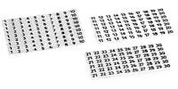 Labels for terminal block, 282928-2