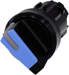 2-pozycyjny wycięcie: 22mm Zatrzask IP66 - IP69K Siemens siłownik: Przełącznik wyboru