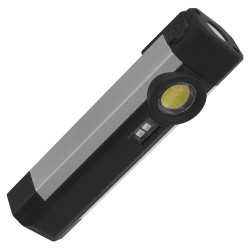 Sealey LED220UV Rechargeable Aluminium Pocket Light with UV 3W COB &#x2B; 1 SMD