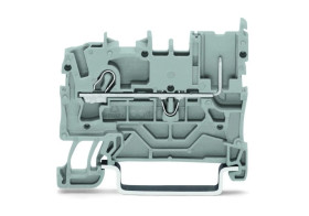Złączka bazowa X-COMS 1-przewodowa / 1-pinowa szara 2022-1201 /100szt./