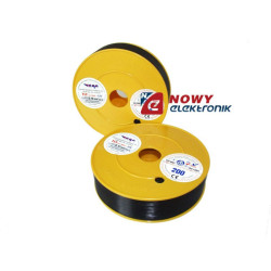 Przewód TLY 0,12mm2 czarny Sn