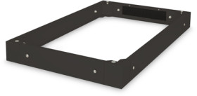 Base, steel, (L x W x H) 1000 x 600 x 100 mm, black, for Unique server cabinets, DN-19 PLINTH-6/10-B
