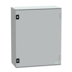 Schneider Electric PanelSeT PLM NSYPLM54G Szafka instalacyjna 430 x 530 x 200 poliester szary 1 szt.
