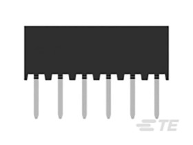 Gniazdo PCB 6 -pinowe raster: 2mm Gniazdo Proste Przewlekany