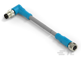 Przewód czujnik-siłownik Złącze A M8 długość 500mm Rodzaj A Żeńskie; Męskie Złącze B M8