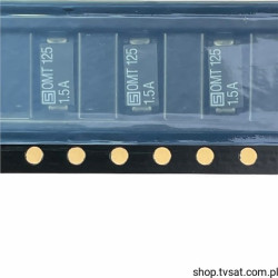 3404.0115.22 Fuse T1.5A 125V SMD SCHURTER