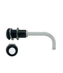 Światłowód do LED, sztywny, kątowy, dł. 50.7mm, Bivar