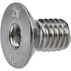 R-TECH 337516 M6 X 10 Hex Socket Countersunk Screws A2 ST/ST - Pack Of 100