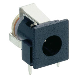 Lumberg NEB 1 R Power Supply Chassis Socket Angled PCB Mount 1.9mm 3A 34VDC