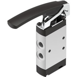 Zawór regulacyjny pneumatyczny 5/2-way, monostable Ręczne G 1/8 2.5mm
