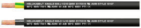 Kabel rdzeniowy Helukabel SINGLE 600-O 10890-100, 1 x 35 mm², 100 m, czarny