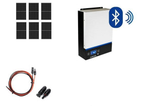 Hybrydowy zestaw solarny off-grid ESB-3kW-24 MPPT 6xPV
